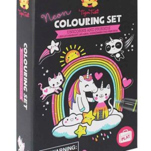 Kit per pintar "Neón" - Unicorns i amics