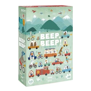 48 Puzle - Coches Beep Beep