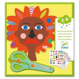 Crea con adhesivos y tijeras - Peluquería