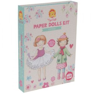 Kit de muñecas de papel - Paper dolls kit Vintage