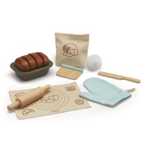 Set de fleca de fusta