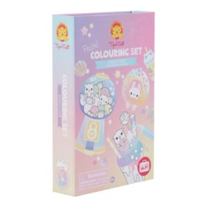 Kit para colorear - Kawaii café