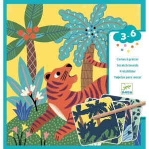 Láminas para rascar Animales
