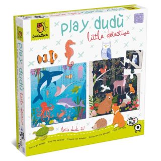 9 Puzle - Little detective animales