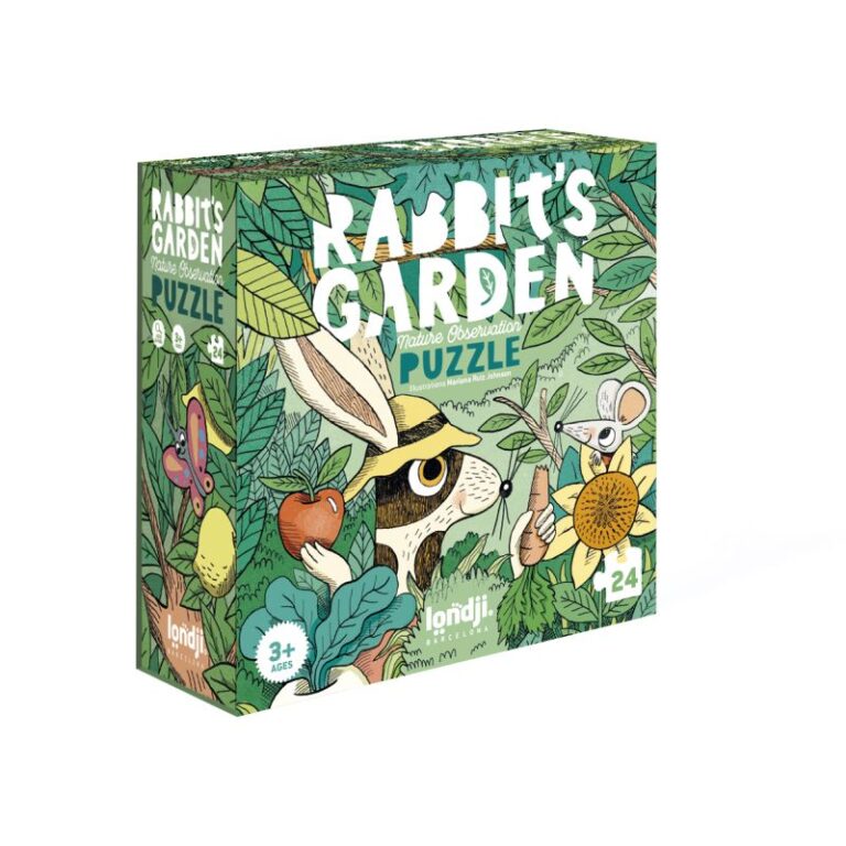 24 Puzle - Rabbit's garden