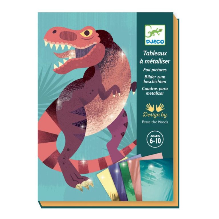 Cuadros pan de oro - Jurassic
