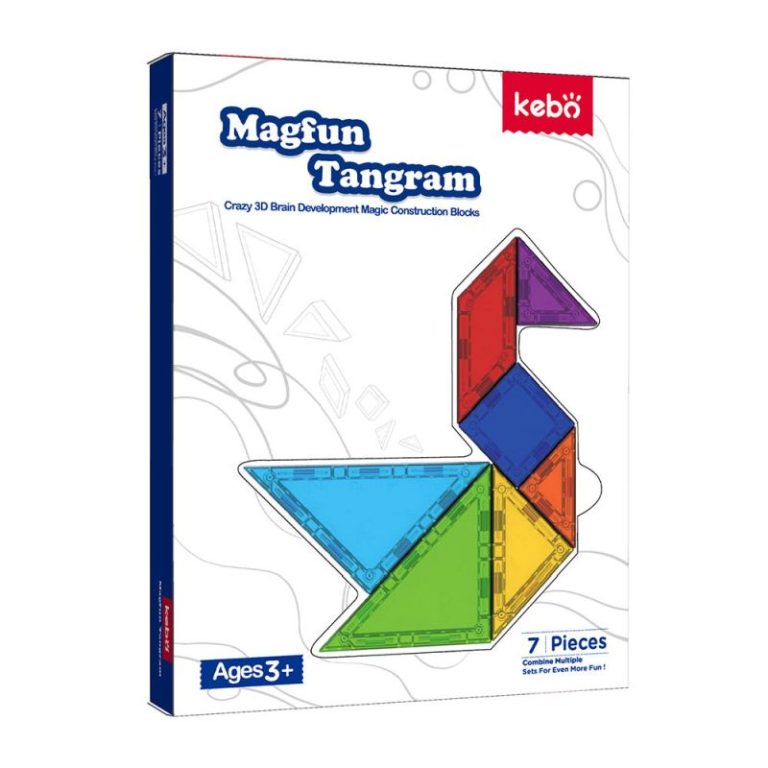 Kebo - Tangram magnètic 3D Magfun
