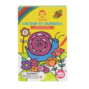 Pinta con números - El Jardín