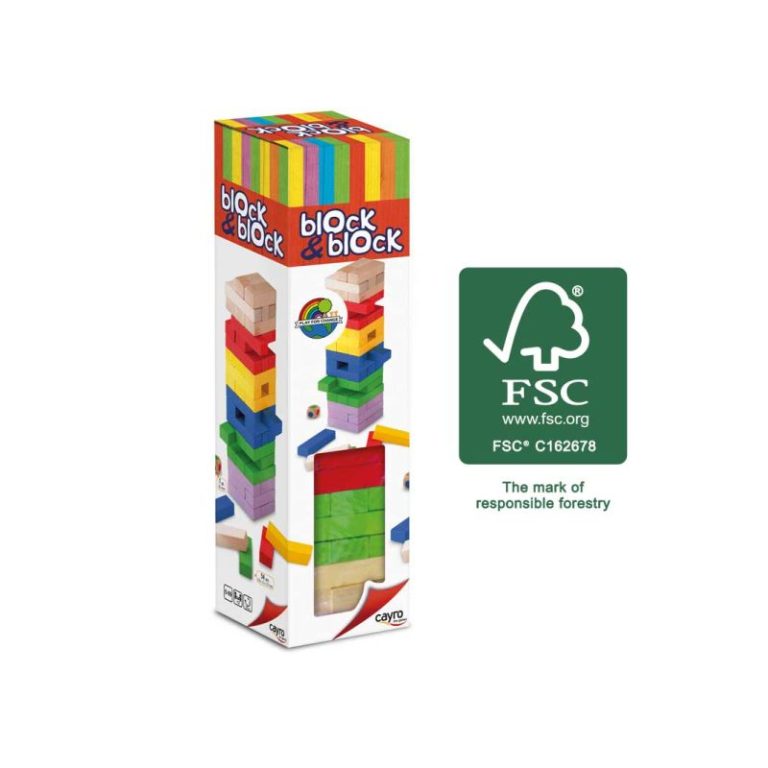 Block & Block Colores - Equilibrio
