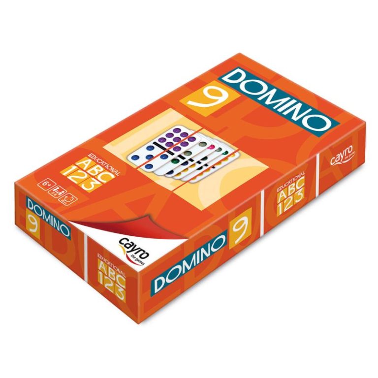 Dominó colores doble 9