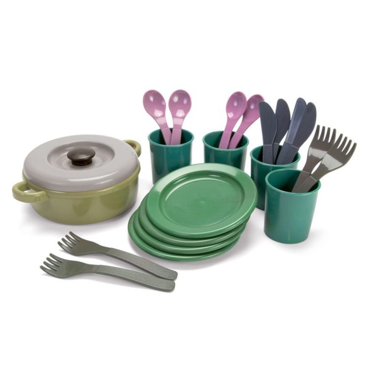 Set de cocina plástico reciclado