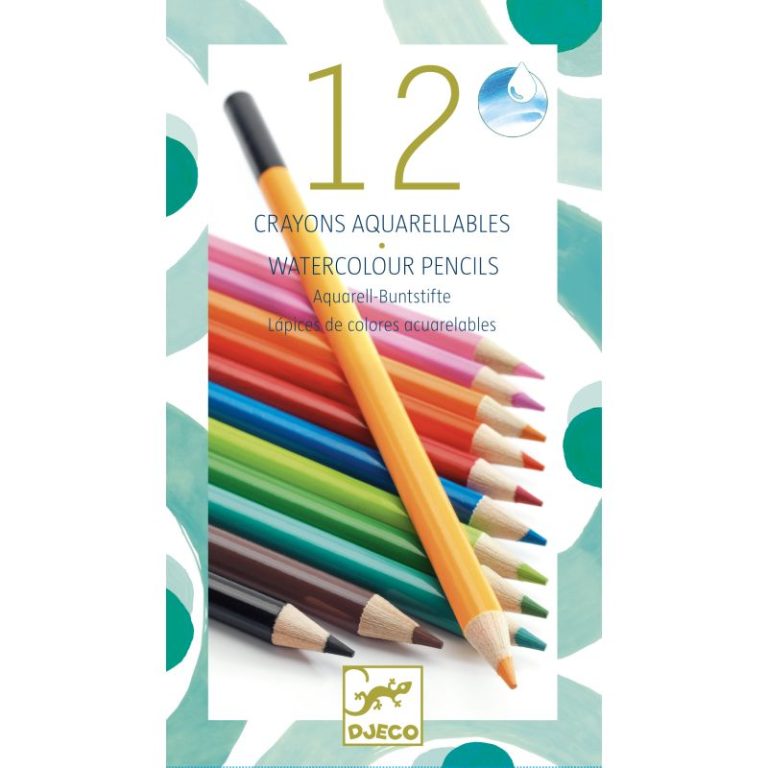 12 Llàpis aquarel·lables