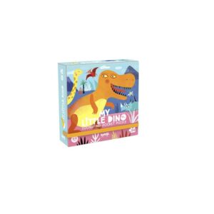 24 Puzle pocket - Dinosaurio
