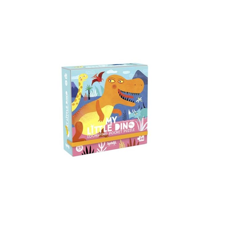 24 Puzle pocket - Dinosaure
