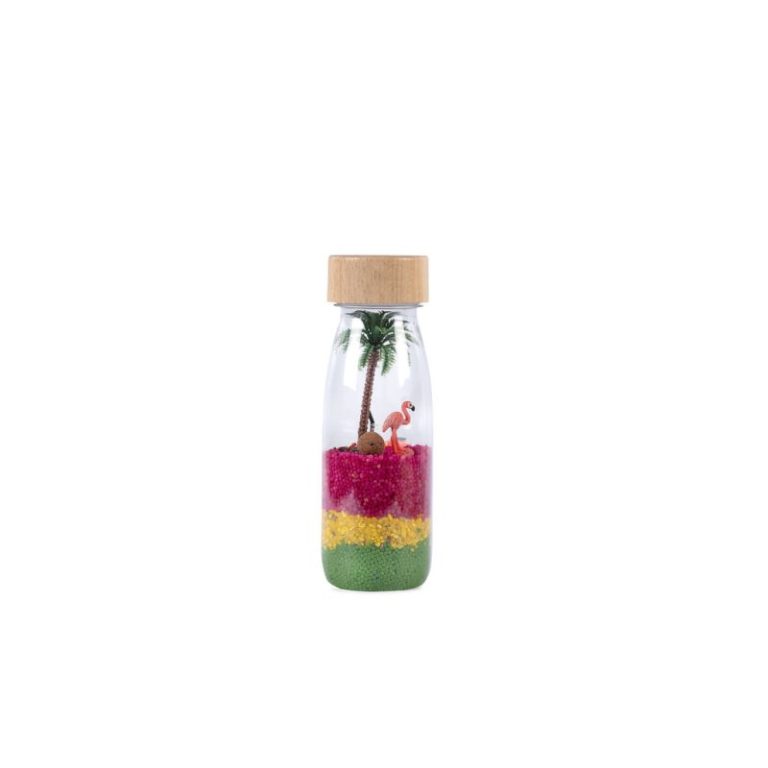 Botella sensorial Spy - Flamingo