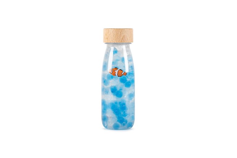 Botella sensorial Sound - Blue tang
