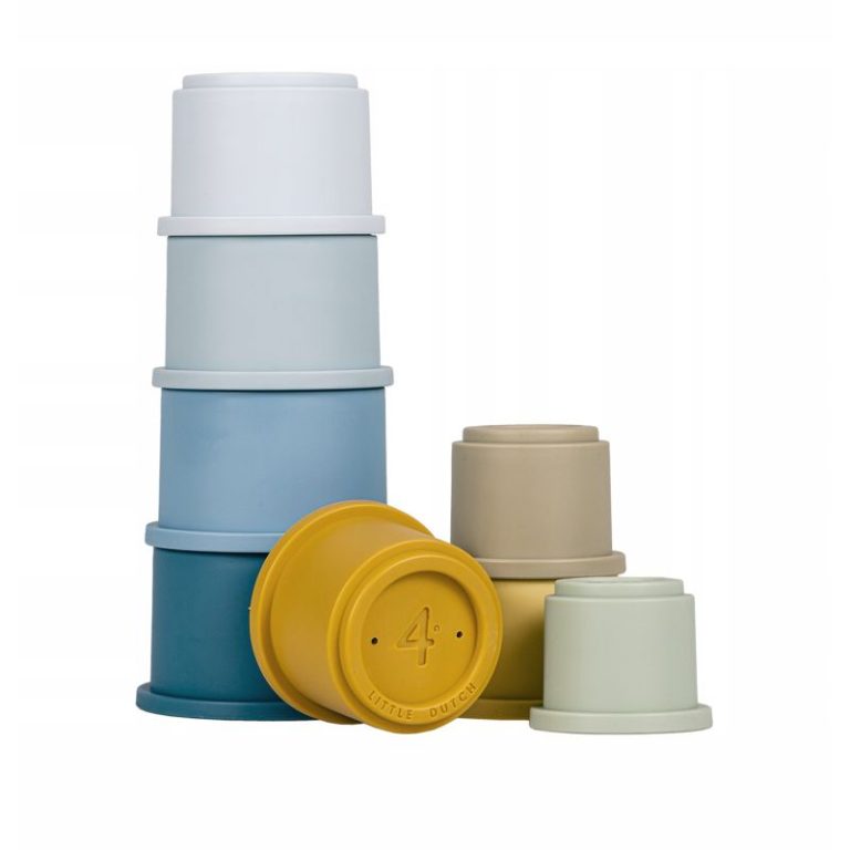 Cubos apilables Azul