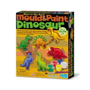 Moldea y pinta dinosaurios