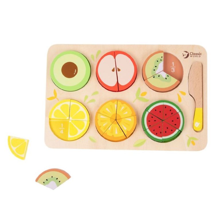 Encaje Fracciones de Frutas