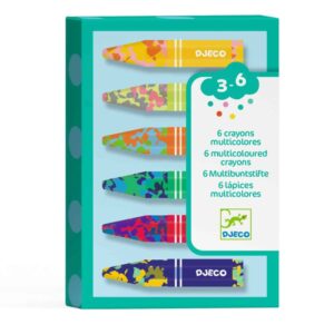 6 Ceras multicolores