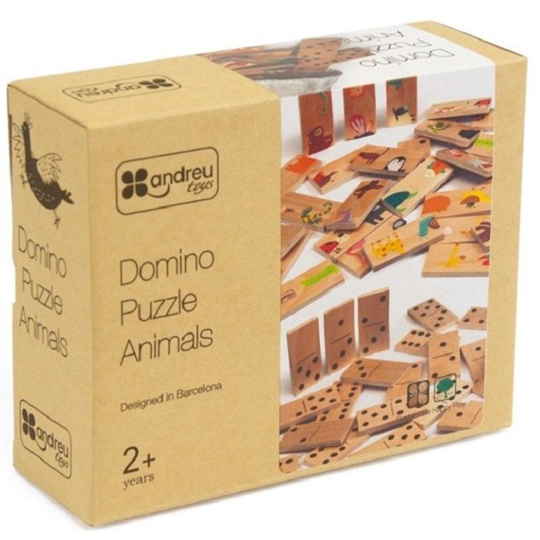 Dòmino puzle animals
