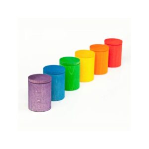 Cubilets pintats amb tapa
