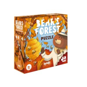 24 Puzle Obsevación - Bear's forest