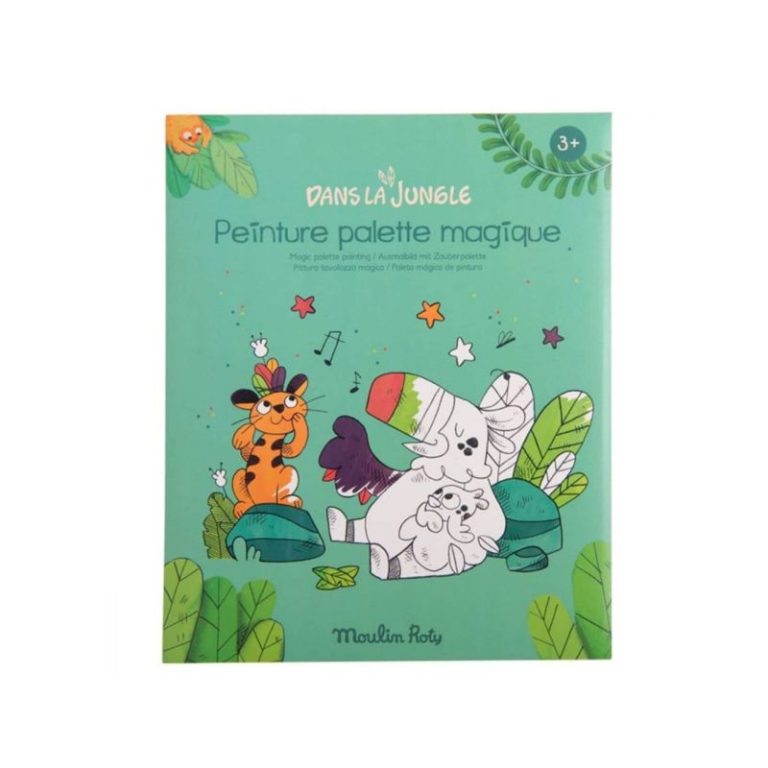 Pintura con paleta mágica Jungla