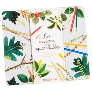 24 lápices acuarelables - El jardín de Moulin