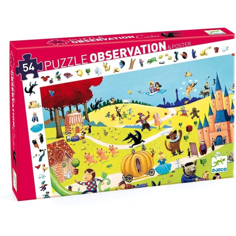 54 Puzzle Observació - Contes