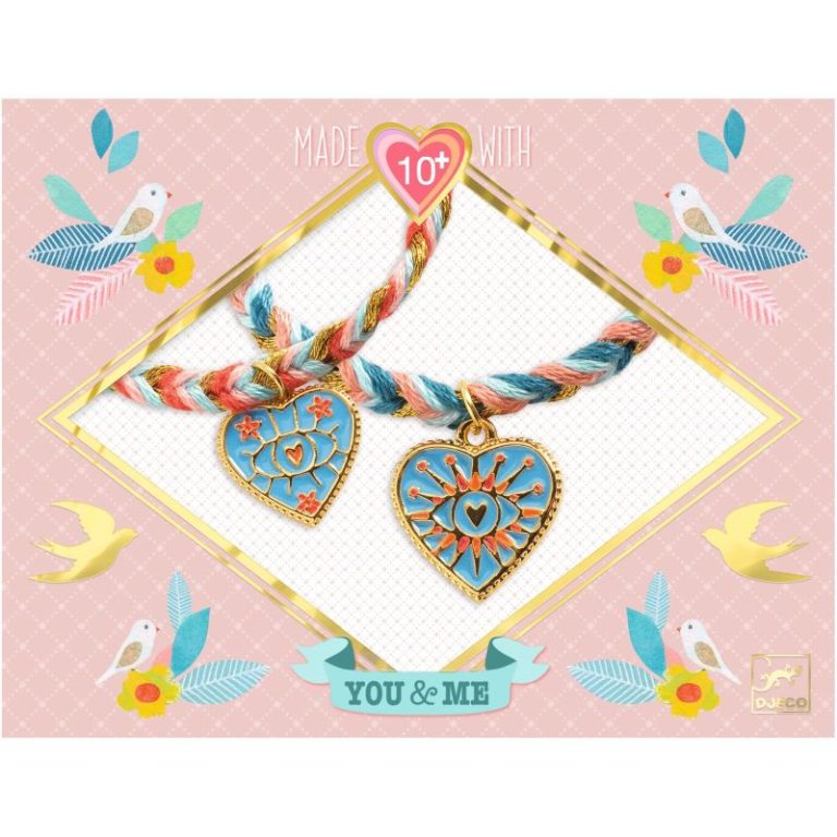 Pulseras Tu & Yo - Amistad y corazones