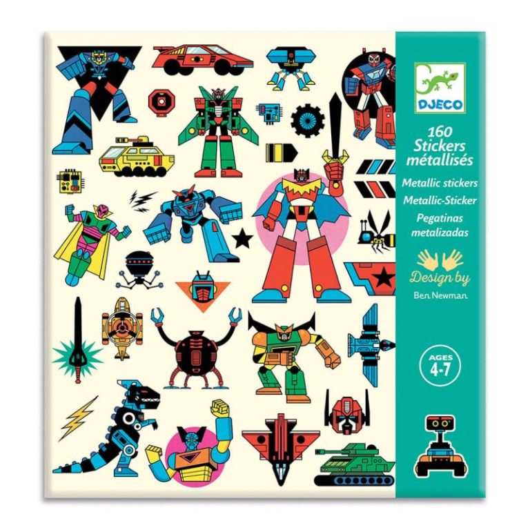 Pegatinas Robots