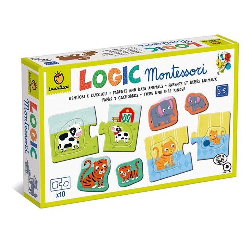 NINGESHOP Juguetes Montessori Puzzle Infantil para niños, puzle de