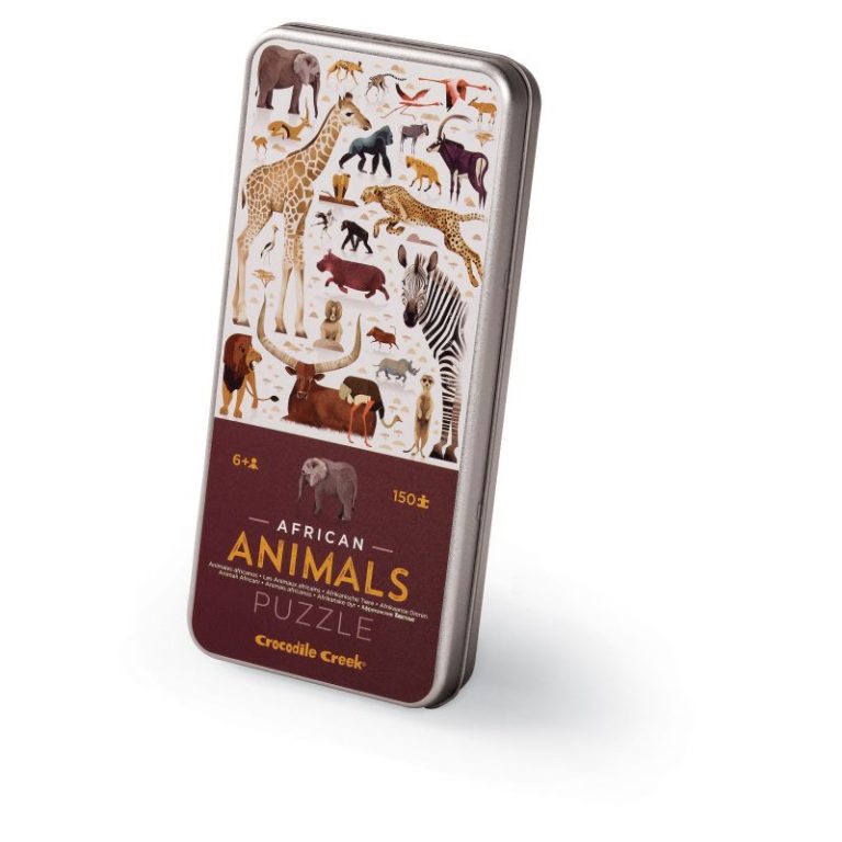 150 Puzle de viaje - Animales africanos