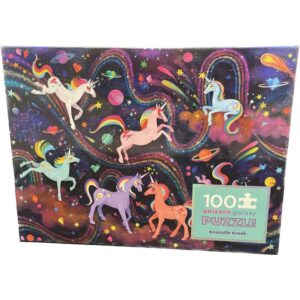 100 Puzle brillante Unicornio