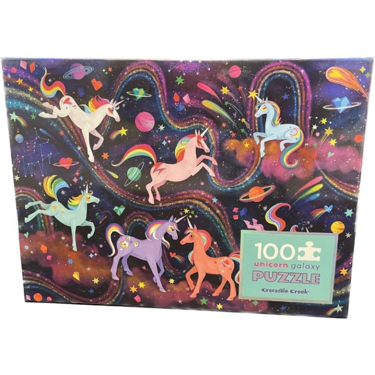 100 Puzle brillante Unicornio