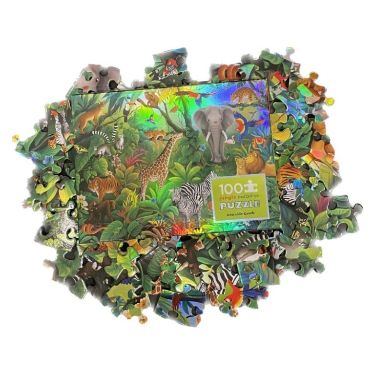 100 Puzle brillante La Jungla