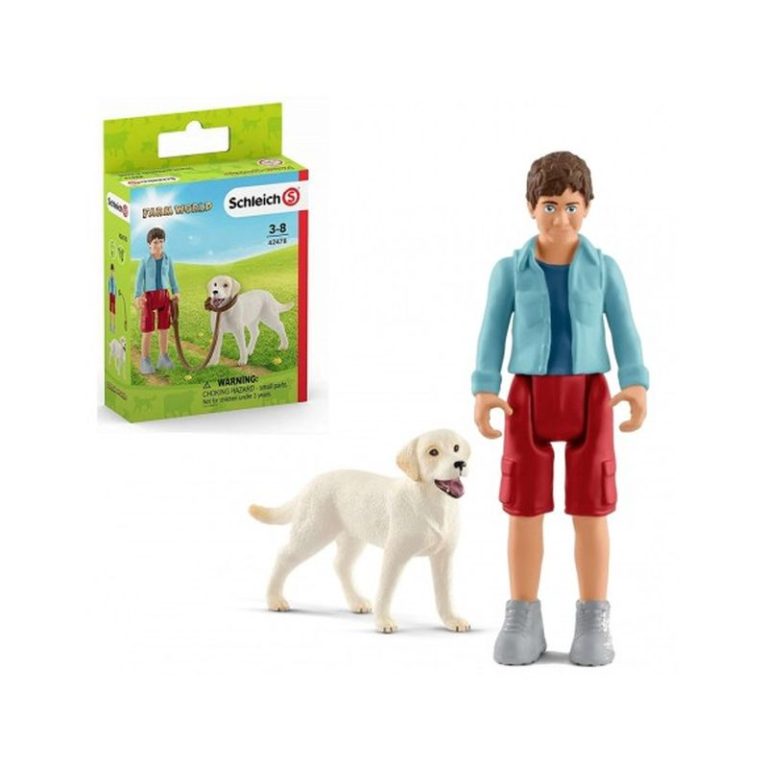 Volta amb gos labrador - Farm world