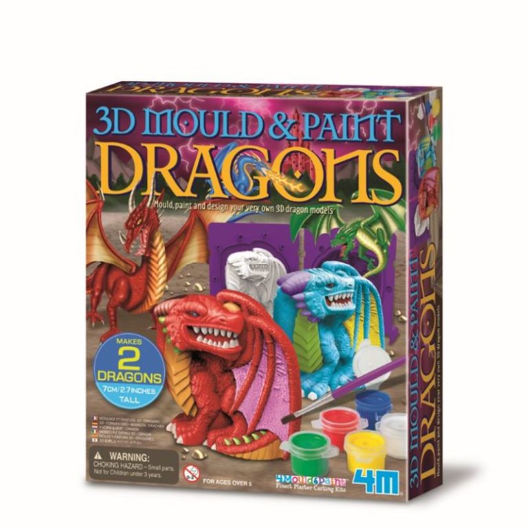 Moldeja i pinta Dracs 3D