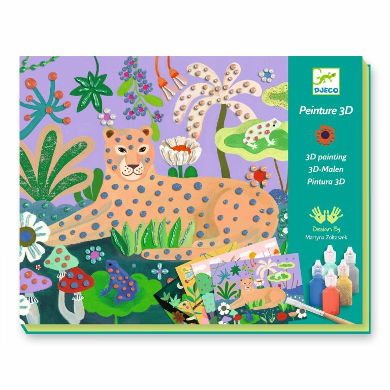 Pintura 3D Selva tropical