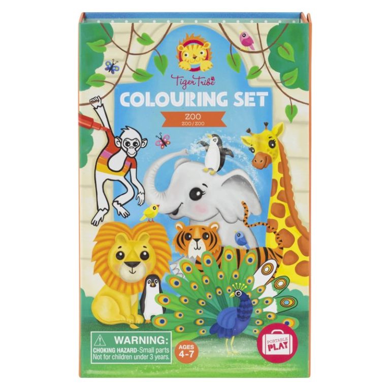 Kit para colorear - Zoo