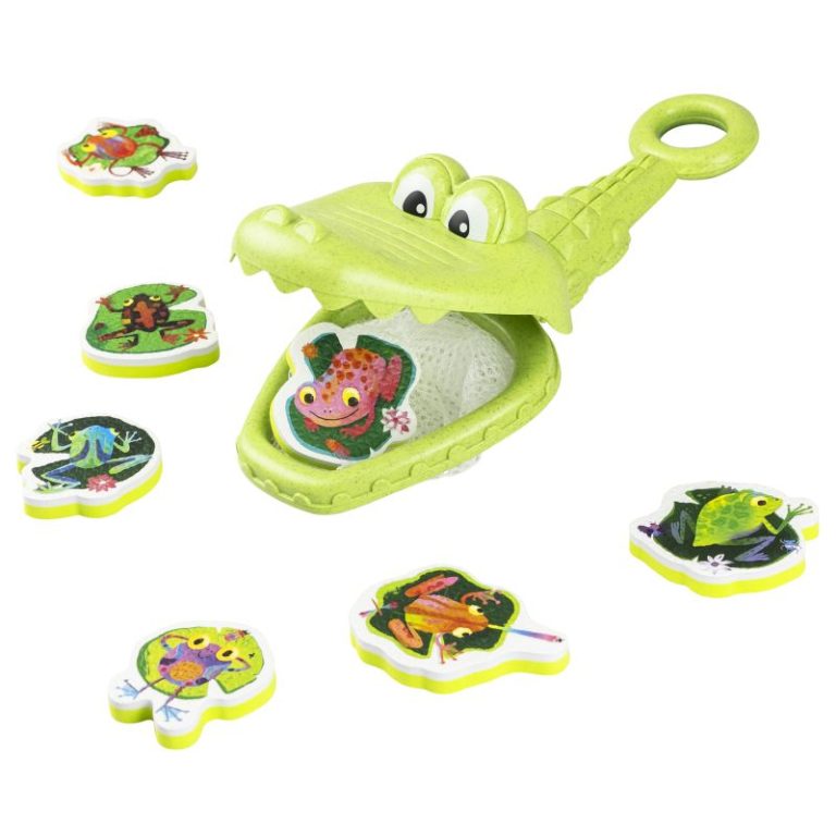 Atrapa la rana para el baño