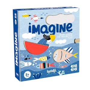 4 Puzles de 3 peces Imagine
