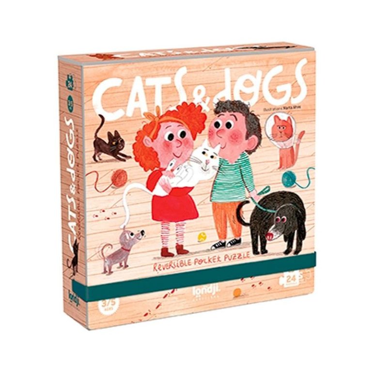 24 puzle Cats and dogs