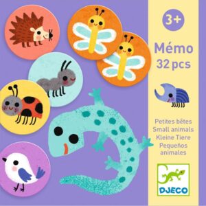 Juego de memoria Pequeños animales