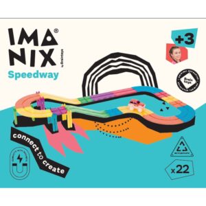 Imanix Pista de Carreras 22 piezas