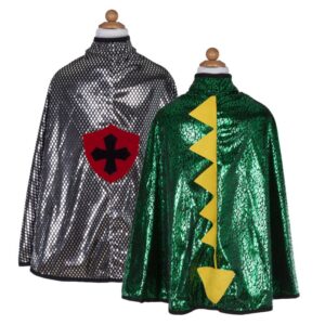 Capa Dragón y Caballero 5-6 años