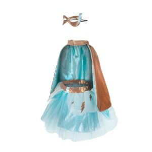 Capa Tutú Super heroïna Blau 4-6 anys