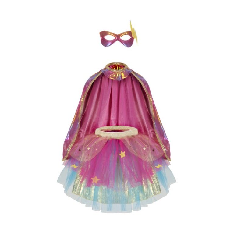 Capa Tutú Super heroïna Rosa 4-6 anys