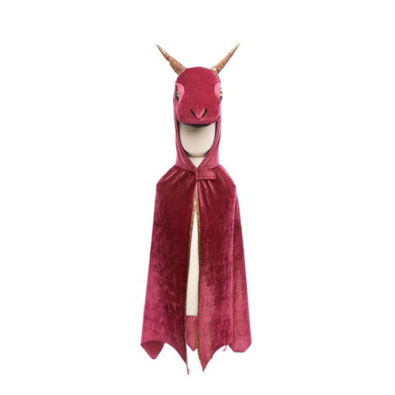 Capa Dragón Roja 7-8 años